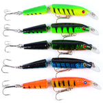1Pcs Lifelike Artificial Crankbait Multi Jointed Fishing Lure