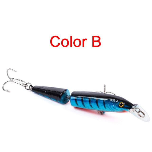 1Pcs Lifelike Artificial Crankbait Multi Jointed Fishing Lure - efishingshop