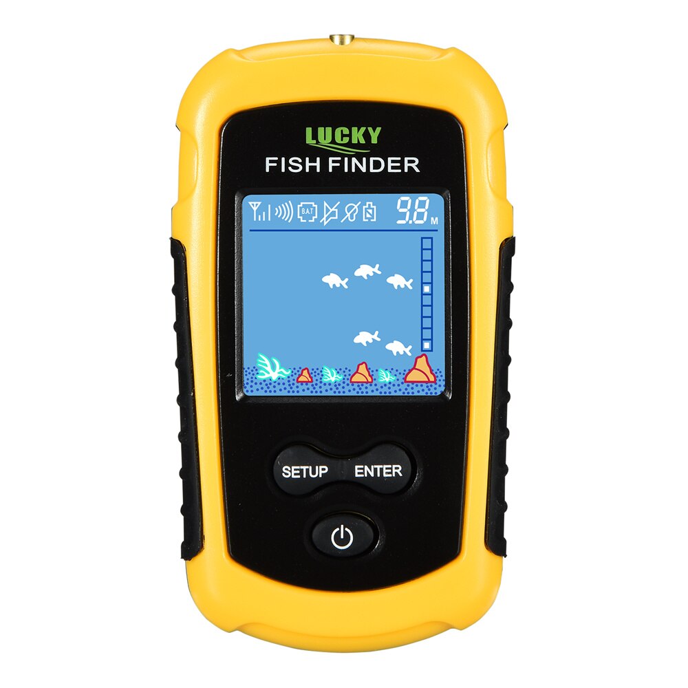LUCKY FFC1108-1& FFCW1108 Top Quality Portabl Fish Finder  Sonar