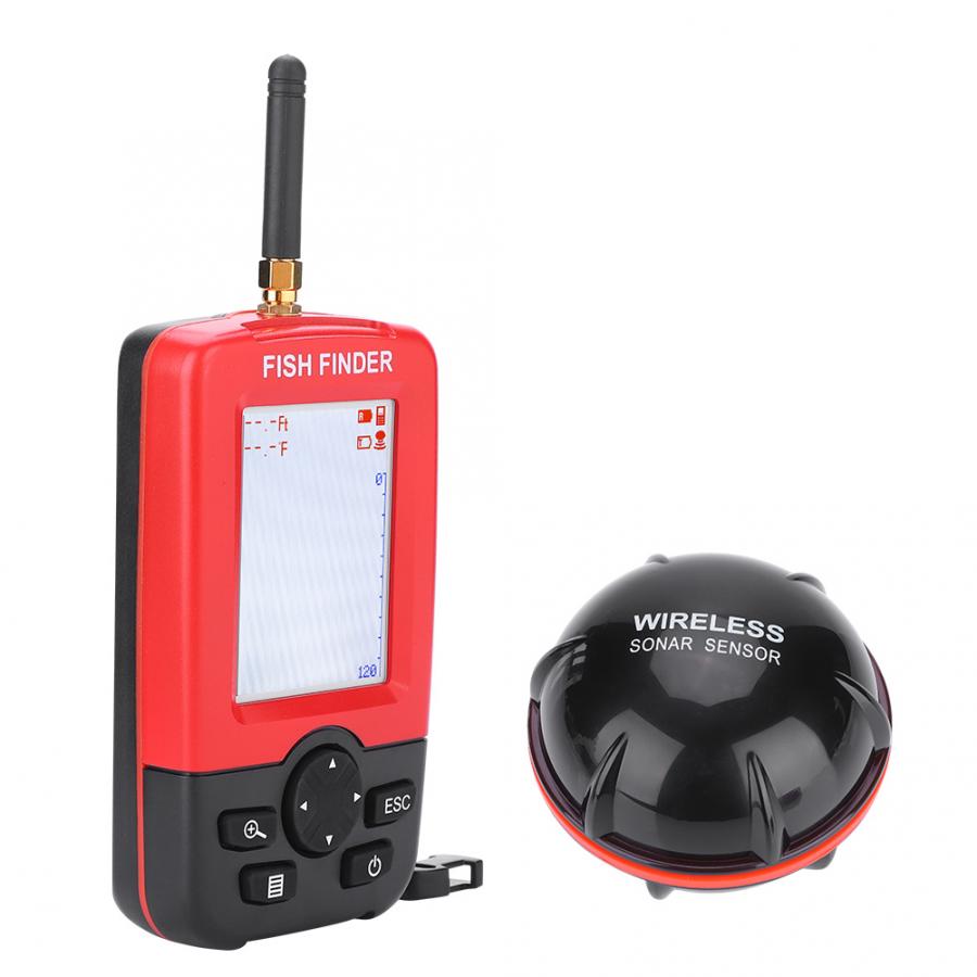 Smart Depth Fish Finder with 100 M Wireless Sonar