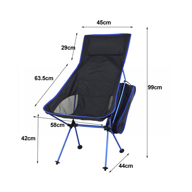 Portable Folding Beach Chair - efishingshop