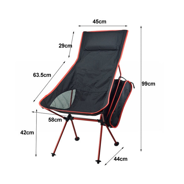 Portable Folding Beach Chair - efishingshop