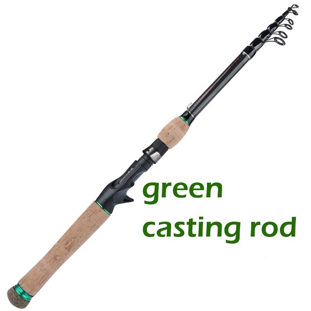 Sougayilang 1.8M 2.1M 2.4M 2.7M Portable Telescopic Fishing Rod - efishingshop