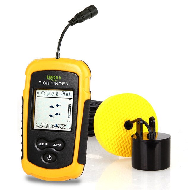 Russian manual Lucky FF1108-1 Portable Sonar - efishingshop