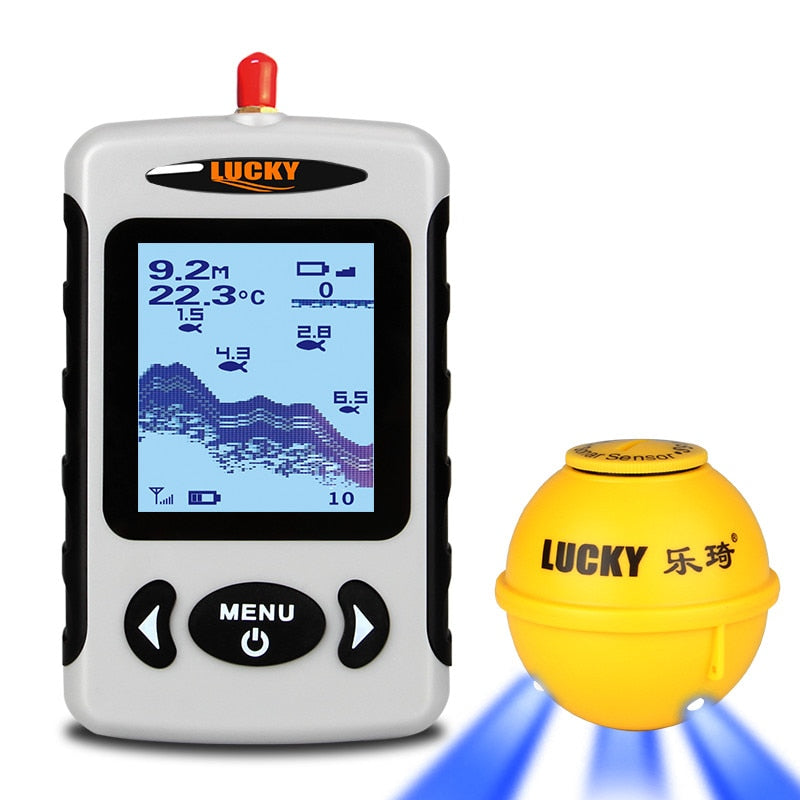Lucky fishing finder ffw718la fish finder Wireless Remote Sonar