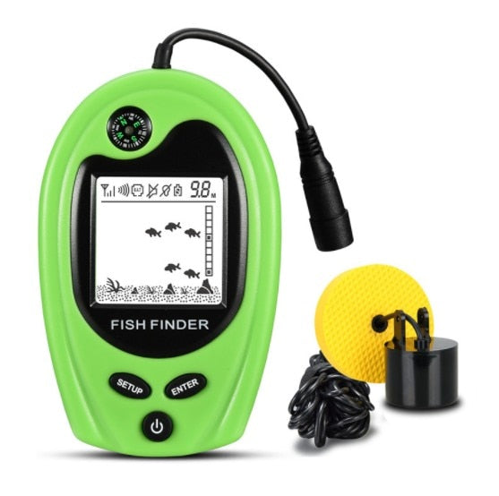 Fish finders lucky brand wired FF818 depth sonar