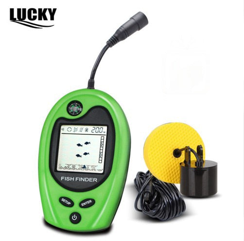 Fish finders lucky brand wired FF818 depth sonar - efishingshop